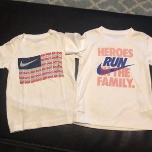 Nike 4T shirts